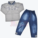 Boys Suit jeans pent polo T shirt
