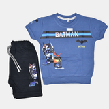 Boys 2 Pcs Set Suit fashion Batman BJ