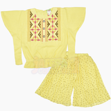 Girl 2 Pcs Suit Embroidery SG14