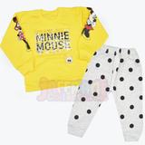 Girls Fancy Suit high quality minnie Mouse sleaves