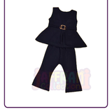 Girls' Spring Suits And Children's Three-piece Suits Bell Bottom”