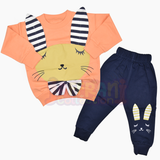 Girls 2 pcs Suit Emoji