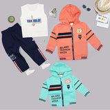 Boys 3 PCS Suit hoddies Syle