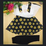 Girls Scart Embroidery Ferozi