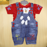 Boys Romper Teddy Bear