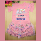 Girls Hey chand School Pink